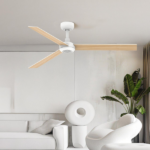 52 inch Modern Ceiling Fan with Lights,Remote Control, 3 Plywood Blades,6-Speed,Dimmable, Noiseless Reversible DC Motor,Indoor/Outdoor Ceiling Fan for Living Room Bedroom patio, 3D-X3[Unable ship on weekends, TK/TEMU only for pickup, only TX10643 warehouse supports GOFO] - Image 10