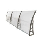 Same Code 87756300 HT-300 x 100 Household Application Door & Window Rain Cover Eaves Transparent Board & Gray Holder - Image 30