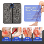 Electric Foot Massager Pad Blood Circulation Muscle Stimulator Mat 19 Levels and 8 Modes-Massage Mat (US Logistics For USPS/DHL/Fedex/UPS. No designated logistics accepted TK/TMEU only For self-pickup - Image 8