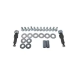 Front Bolt On Shock Relocator Kit Fit for Chevrolet Bel Air Impala El Camino 1958-1964 Black - Image 8