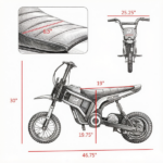 Pink 24V 350W Kids Dirt Bike – Electric Motorized, 15 MPH Top Speed, Twist Grip Throttle - Image 3