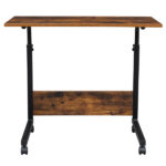 [Old code:23373712]Rolling & Height adjustable P2 15MM Chipboard & Steel Side Table with Baffle - Image 13