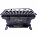 Oval Cast Iron Grill Outdoor, Portable Charcoal Grill and Tabletop Cast Iron Skillet - 100% Cast Iron, Enameled, Durable, Small Charcoal Grill, Camping Stove, Hibachi Grill - Image 8