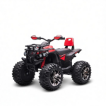 12V Red Kids Ride-On ATV, Music Headlights, for 37-60 Months Toddlers - Image 3