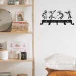 CIFbuy Top - Notch Wall - Mounted Coat Rack. The Vintage Black Metal Key Holder with Hooks for Coats, Hats, and Clothes is a Premium (TikTok/temu self-pickup orders) - Image 6