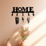 CIFbuy Vintage Black Metal Wall Hooks Set Multifunctional Wall Rack Home Storage Decor(TikTok, temu pick-up service) - Image 5