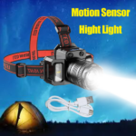 5-Modes LED Headlamp Motion Sensor Headlamp USB Rechargeable Canping Hiking Headlight(US Logistics For USPS/DHL/Fedex/UPS. No designated logistics accepted TK/TMEU only For self-pickup - Image 8
