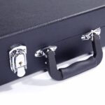 Replace 47163782 ST High Grade Electric Guitar Square Hard Case Microgroove Flat Black - Image 9