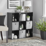 Rotatable four-layer tempered glass display cabinet,liquor cabinet,file cabinet,storage cabinet,with remote control paipai lamp,adjustable feet,be placed in the living room,kitchen,corridor,white - Image 22