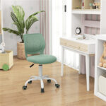 Ergonomic Kids Desk Chair, 16.5”-21” Adjustable Height Mesh Study Chair Green - Image 4