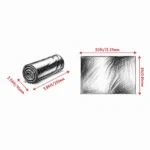 3FT x 50FT Plastic Sheeting Roll, Multi-Purpose, Black - Image 3
