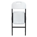 4pcs 47*54*84cm Garden Plastic Folding Chair White - Image 3