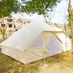 5-8 Person Luxury Glamping Bell Tent, Waterproof Oxford Outdoor Camping Hotel Tent - Image 2