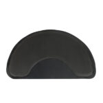 3′x 4.5′x 1/2" Beauty Salon Semicircle Anti-fatigue Salon Mat (Round Outside And Round Inside) Black - Image 6