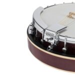 Top Grade Exquisite Professional Sapelli Notopleura Wood Alloy 6-string Banjo - Image 11