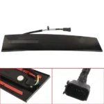 Door Entry Keypad Pillar Molding Trim Driver Side Fit for Ford Explorer 11-19 Black - Image 11