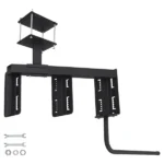 3-Step Steel Mount fit for Universal Boat Trailer Tongue Boarding Step Black - Image 6