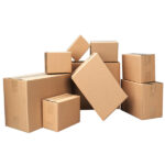 100 Corrugated Paper Boxes 6x4x4" 15.2*10*10cm Yellow