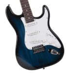 Rosewood Fingerboard Electric Guitar Blue - Image 17