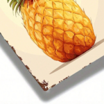 CIFbuy Stylized Pineapple Metal Sign 8x12 Inch Rustic Iron" Wall Art, Vintage 2D Flat Home Bar Decor, Flat Home Bar Decor, Waterproof & Rustproof RustiikTok, RustiikTok, t Self-pickup Logiopics - Image 5
