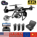 3 batteryV14 Professional Drone 6K HD Dual Camera Wifi FPV Portable RC Quadcopter Drones suitable for adults/beginners.Logistics is randomly sent by UPS/UNI/GOFO/USPS/.