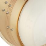 [Do Not Sell on Amazon] 13" & 14" Timbales Drum Set with Stand and Cowbell Golden - Image 6