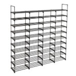 10 Tiers Shoe Rack Storage Organizer Shoe Shelf Organizer for Entryway Holds 80 Pairs Shoe, Stackable Shoe Cabinet Shoe Rack - Image 6