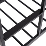 Same Code 12883671 Iron Bed Bunk Bed with Ladder for Kids Twin Size Black - Image 19