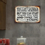 CIFbuy 8x12 Inch ( 20.3x30.5cm ) Vintage Rustic Aluminum Sign (TikTok, temu pick-up service) - Image 3
