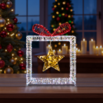 Set of 3 Lighted Iridescent Cut-out Gift Box Christmas Decorations, Pre-lit Holiday Decor with 357 White LED Lights for Xmas Outdoor Indoor Decor Lighted Holiday Displays - Image 7