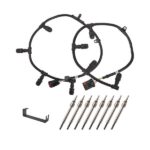 6.0L 2004-2010 Fit For Ford Diesel Glow Plugs Gasket & Glow Plugs MT030013 (Ban the sale oF Amazon & Temu) (No refunds without reason) - Image 2