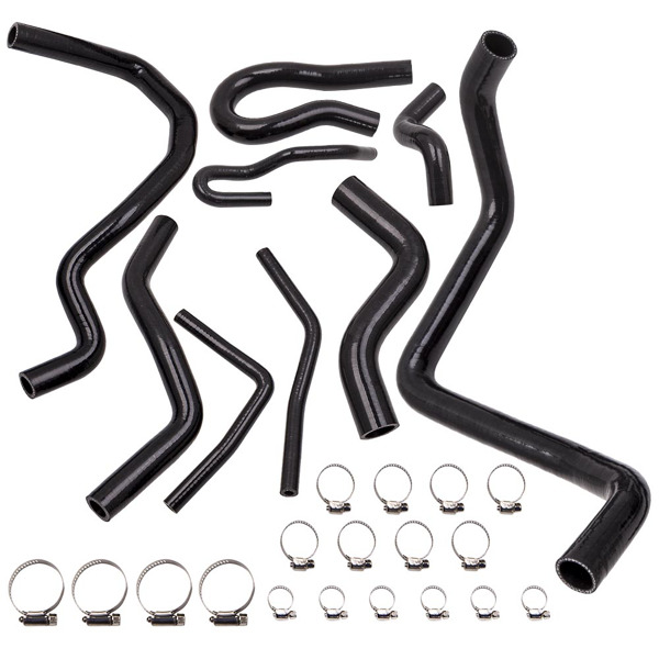 9Pcs Radiator Coolant Hose Set Fit For Honda Civic D15 D16 SOHC EG/EK 1992-2000​