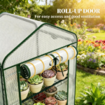 Garden Bed with Mini Greenhouse - Image 6