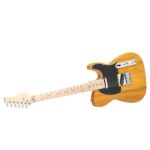 Maple Fingerboard GTL Electric Guitar SS Pickup Transparent Yellow - Image 4