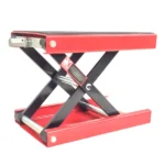 1100lbs Steel Adjustable Scissor Lift for Motorcycles Red - Image 4