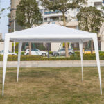 3 x 3m Waterproof Tent with Spiral Tubes White - Image 6