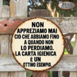 CIFbuy Vintage French Philosophy Of Life Toilet Paper Sign 8x8 Inch Round Aluminum Plaque Funny Decorative Wall Art For Kitchen Dining TikTok, TikTok, Self-pickup Logiopics - Image 7