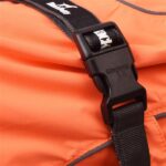 Dog Coats Small Waterproof,Warm Outfit Clothes Dog Jackets Small,Adjustable Drawstring Warm And Cozy Dog Sport Vest- orange size 2XL - Image 5