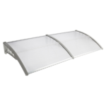 Same Code 52463595 HT-200 x 100 Household Application Door & Window Rain Cover Eaves Canopy Silver & Gray Bracket - Image 19