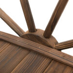 3.3ft Wooden Garden Bridge Bridge Arc Footbridge - Image 11