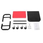 U-Shaped Rolling Creeper Seat Red & Black - Image 9