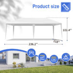Same Code 87773439 3*6m Non-Cloth PE Cloth Plastic Sprayed Iron Pipe Outdoor Party Tent White - Image 7