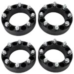 2pcs 2" 8 Lug Wheel Spacers 8x6.5 For Dodge Ram 2500 3500 Ford F-250 9/16" Studs - Image 4