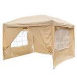 3 x 3m Two Doors & Two Windows Practical Waterproof Right-Angle Folding Tent Khaki - Image 54