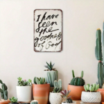 CIFbuy Vintage Metal Wall Art "I Have Seen The Goodness Of God" Inspirational Quote Sign, Goodness Of God" Inspirational Quote Sign, 8x12in Classic Unframed Christian Home Decor "I HaikTok, "I HaikTok, Self-f ckup Logiopor - Image 5