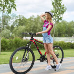 26 Inch 21 Speed ​​Explorer Red Black Mountain Bike - Image 8
