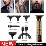 LCD Professional Hair Clippers Beard Trimmer Men Hair Cutting Cordless Barber Shaving Machine (US Logistics For USPS/DHL/Fedex/UPS. No designated logistics accepted TK/TMEU only For self-pickup - Image 2