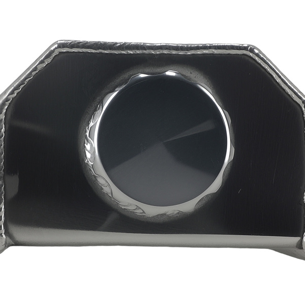 2L Polished Aluminum Coolant Radiator Overflow Reservoir Expansion Water Tank