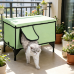 Elevated Heated Cat House - Image 5