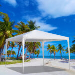 3 x 3m Waterproof Tent with Spiral Tubes White - Image 13